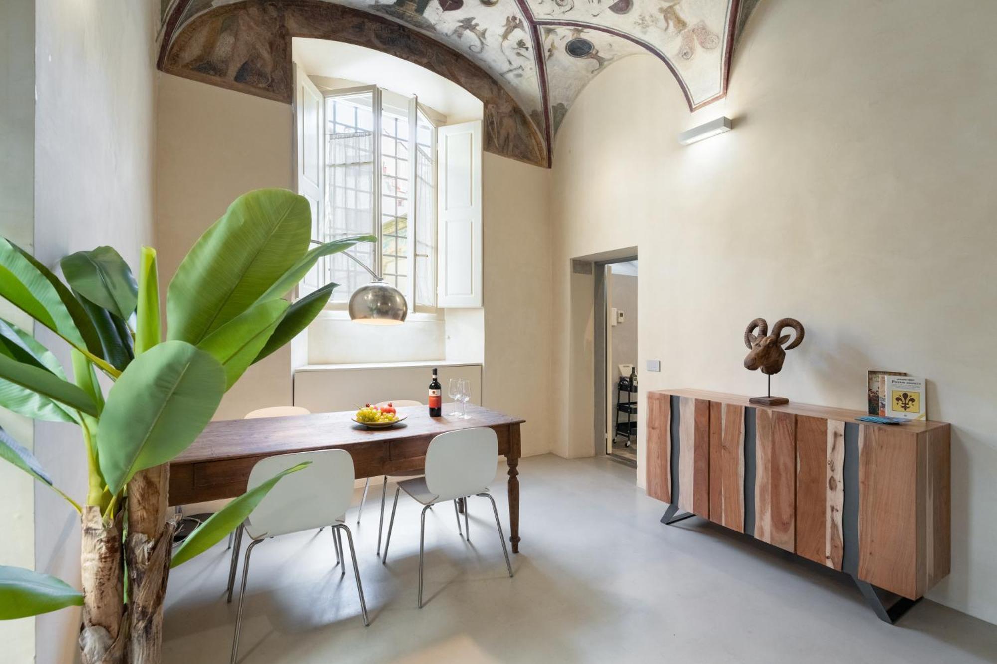 Keys Of Italy - Benci 20 Fresco - Frescoes One Bedroom Santa Croce * Florencia